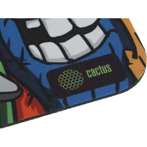 Коврик для мыши Cactus Colorful Cacti рисунок 300x250x3мм (CS-MP-D03M)