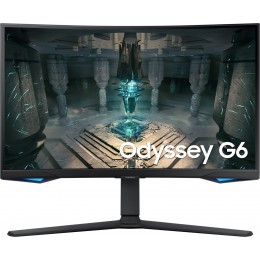 Монитор Samsung 27" Odyssey G6 S27BG650EI черный VA LED 16:9 HDMI M/M полуматовая HAS Piv 350cd 178гр/178гр 2560x1440 240Hz FreeSync Premium Pro DP 2K USB 6.4кг