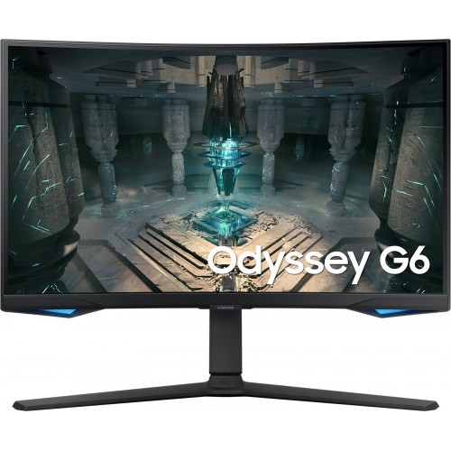 Монитор Samsung 27" Odyssey G6 S27BG650EI черный VA LED 16:9 HDMI M/M полуматовая HAS Piv 350cd 178гр/178гр 2560x1440 240Hz FreeSync Premium Pro DP 2K USB 6.4кг