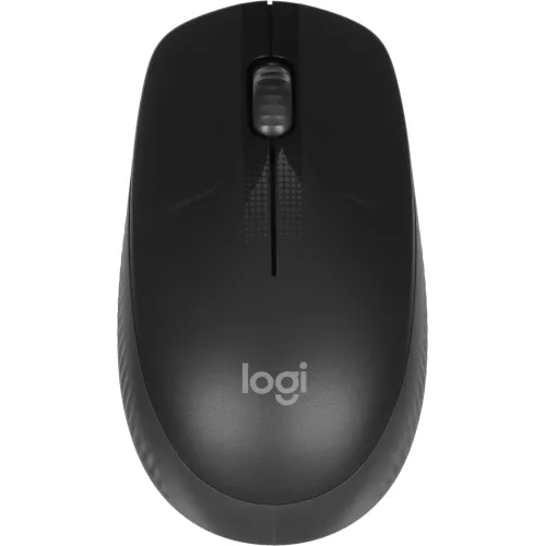 Мышь Logitech M190 черный/темно-серый оптическая 1000dpi беспров. USB 2but (910-005923)