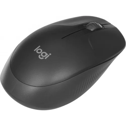 Мышь Logitech M190 черный/темно-серый оптическая 1000dpi беспров. USB 2but (910-005923)