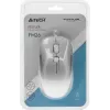 Мышь A4Tech Fstyler FM26 серебристый/белый оптическая 1600dpi USB для ноутбука 4but (FM26 USB (ICY WHITE))
