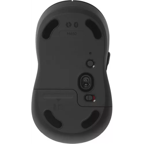 Мышь Logitech M650 графитовый оптическая 4000dpi беспров. BT/Radio USB 4but (910-006259)