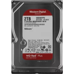 Жесткий диск WD SATA-III 2TB WD20EFPX NAS Red Plus (5400rpm) 64Mb 3.5"