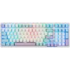 Клавиатура Acer OKW304 механическая белый USB for gamer LED (ZL.KBDCC.01V) кабель 1.8м