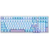 Клавиатура Acer OKW304 механическая белый USB for gamer LED (ZL.KBDCC.01V) кабель 1.8м