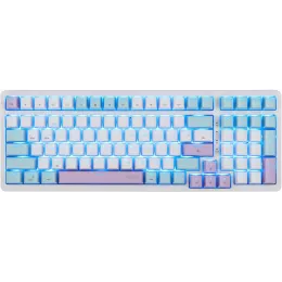 Клавиатура Acer OKW304 механическая белый USB for gamer LED (ZL.KBDCC.01V) кабель 1.8м