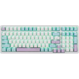 Клавиатура Acer OKW304 механическая белый USB for gamer LED (ZL.KBDCC.01V) кабель 1.8м