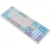 Клавиатура Acer OKW304 механическая белый USB for gamer LED (ZL.KBDCC.01V) кабель 1.8м