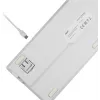 Клавиатура Acer OKW304 механическая белый USB for gamer LED (ZL.KBDCC.01V) кабель 1.8м