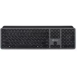 Клавиатура Оклик K859W серый/черный USB беспроводная slim Multimedia (2002136)
