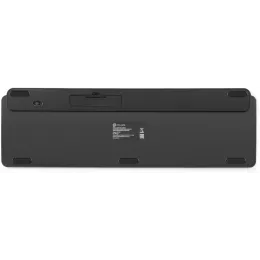 Клавиатура Оклик K859W серый/черный USB беспроводная slim Multimedia (2002136)
