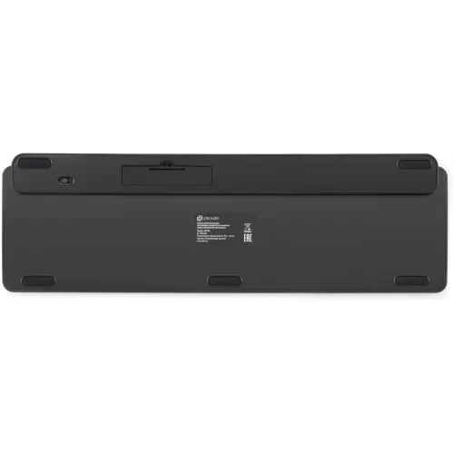 Клавиатура Оклик K859W серый/черный USB беспроводная slim Multimedia (2002136)