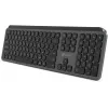 Клавиатура Оклик K859W серый/черный USB беспроводная slim Multimedia (2002136)