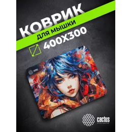 Коврик для мыши Cactus Girl 400x300x3мм (CS-MP-PRO11XL)