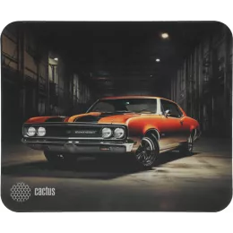 Коврик для мыши Cactus Orange Car рисунок 300x250x2мм (CS-MP-P06M)