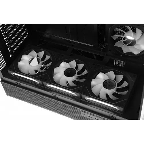 Корпус Formula Crystal Z8 FLOE черный без БП ATX 3x120mm 5x140mm 1xUSB2.0 1xUSB3.0 1xUSB3.1 audio bott PSU