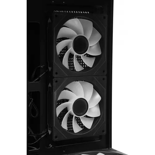 Корпус Formula Crystal Z8 FLOE черный без БП ATX 3x120mm 5x140mm 1xUSB2.0 1xUSB3.0 1xUSB3.1 audio bott PSU