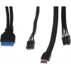 Корпус Formula Crystal Z8 FLOE черный без БП ATX 3x120mm 5x140mm 1xUSB2.0 1xUSB3.0 1xUSB3.1 audio bott PSU