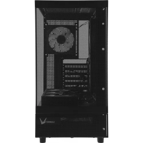 Корпус Formula Crystal Z8 FLOE черный без БП ATX 3x120mm 5x140mm 1xUSB2.0 1xUSB3.0 1xUSB3.1 audio bott PSU