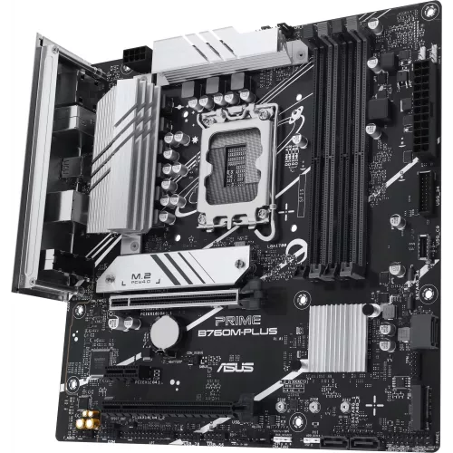Материнская плата Asus PRIME B760M-PLUS Soc-1700 Intel B760 4xDDR5 mATX AC`97 8ch(7.1) 2.5Gg RAID+HDMI+DP