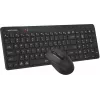 Клавиатура + мышь A4Tech Fstyler FG2300 Air2 клав:черный мышь:черный USB беспроводная slim (FG2300 AIR2 BLACK)
