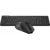 Клавиатура + мышь A4Tech Fstyler FG2400 Air2 клав:черный мышь:черный USB беспроводная slim (FG2400 AIR2 BLACK)