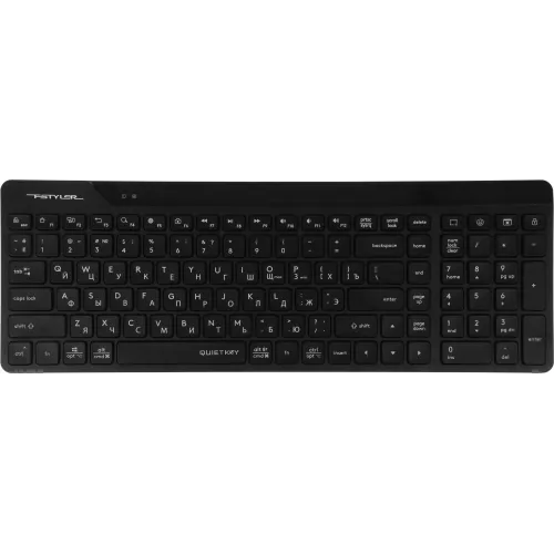 Клавиатура + мышь A4Tech Fstyler FG2400 Air2 клав:черный мышь:черный USB беспроводная slim (FG2400 AIR2 BLACK)