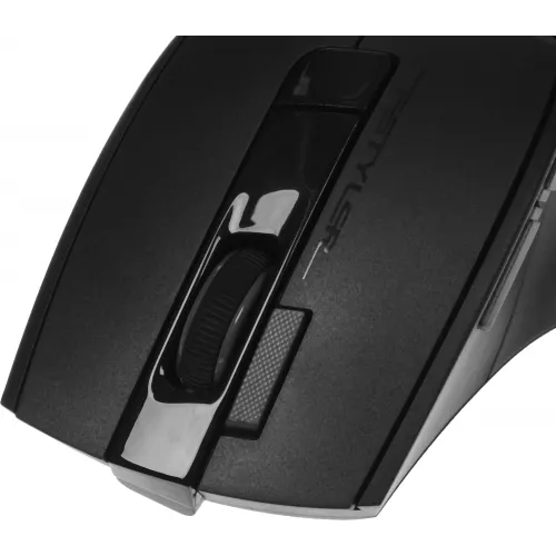 Клавиатура + мышь A4Tech Fstyler FG2400 Air2 клав:черный мышь:черный USB беспроводная slim (FG2400 AIR2 BLACK)