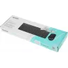 Клавиатура + мышь A4Tech Fstyler FG2400 Air2 клав:черный мышь:черный USB беспроводная slim (FG2400 AIR2 BLACK)