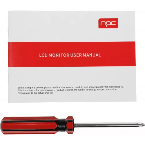 Монитор NPC 27" MF2704-F черный IPS LED 5ms 16:9 HDMI M/M матовая 250cd 178гр/178гр 1920x1080 75Hz VGA DP FHD 4кг