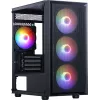 Корпус Accord ACC-M203 черный без БП mATX 2xUSB2.0 1xUSB3.0 audio bott PSU