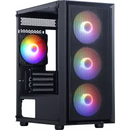 Корпус Accord ACC-M203 черный без БП mATX 2xUSB2.0 1xUSB3.0 audio bott PSU