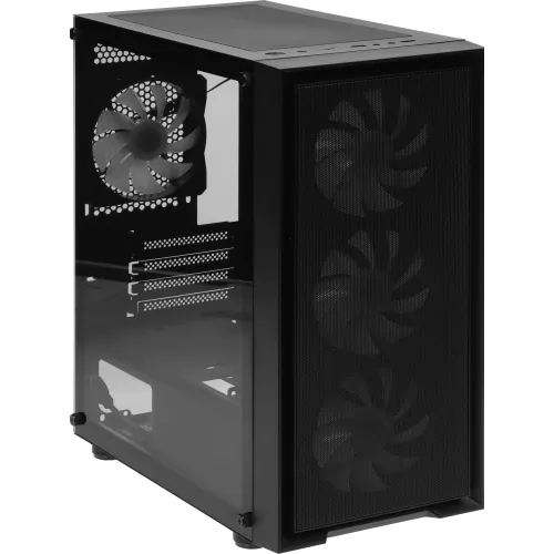 Корпус Accord ACC-M203 черный без БП mATX 2xUSB2.0 1xUSB3.0 audio bott PSU