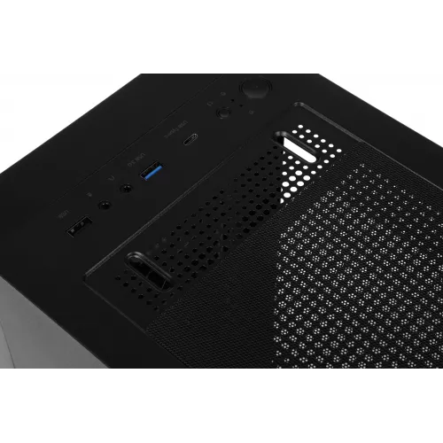 Корпус Accord ACC-M203 черный без БП mATX 2xUSB2.0 1xUSB3.0 audio bott PSU