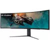 Монитор LG 49" UltraGear 49GR85DC-B черный VA LED 32:9 HDMI матовая HAS Piv 3000:1 450cd 178гр/178гр 5120x1440 240Hz FreeSync Premium Pro DP 2K USB 15.1кг
