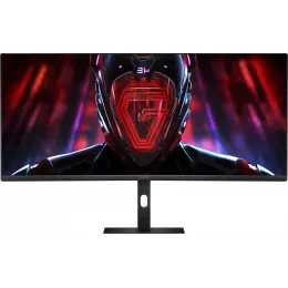 Монитор Xiaomi 34" Curved Gaming Monitor G34WQi черный VA LED 1ms 21:9 HDMI матовая HAS Piv 350cd 178гр/178гр 3440x1440 180Hz FreeSync Premium DP 2K 6.9кг