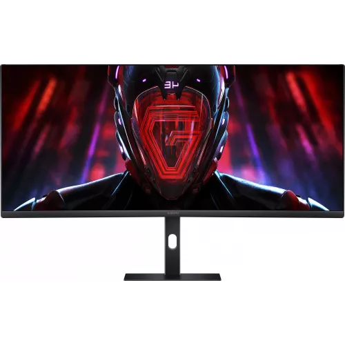 Монитор Xiaomi 34" Curved Gaming Monitor G34WQi черный VA LED 1ms 21:9 HDMI матовая HAS Piv 350cd 178гр/178гр 3440x1440 180Hz FreeSync Premium DP 2K 6.9кг