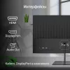 Монитор Digma 24.5" Overdrive 25P510F черный IPS LED 1ms 16:9 HDMI матовая Piv 250cd 178гр/178гр 1920x1080 180Hz DP FHD 3.6кг