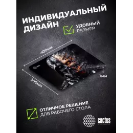 Коврик для мыши Cactus Darth Vader рисунок 400x300x3мм (CS-MP-PRO22XL)