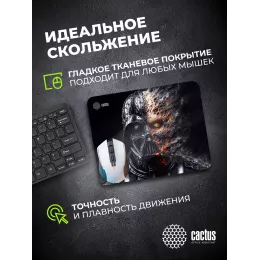 Коврик для мыши Cactus Darth Vader рисунок 400x300x3мм (CS-MP-PRO22XL)