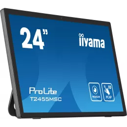Монитор Iiyama 23.8" ProLite T2455MSC-B1 черный IPS LED 16:9 HDMI M/M глянцевая 1000:1 400cd 178гр/178гр 1920x1080 60Hz DP FHD USB Touch 4.4кг