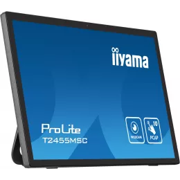 Монитор Iiyama 23.8" ProLite T2455MSC-B1 черный IPS LED 16:9 HDMI M/M глянцевая 1000:1 400cd 178гр/178гр 1920x1080 60Hz DP FHD USB Touch 4.4кг