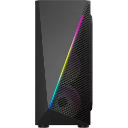 Корпус Bloody BD-CC102F черный без БП mATX 4x120mm 2xUSB2.0 1xUSB3.0 audio bott PSU