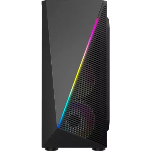 Корпус Bloody BD-CC102F черный без БП mATX 4x120mm 2xUSB2.0 1xUSB3.0 audio bott PSU