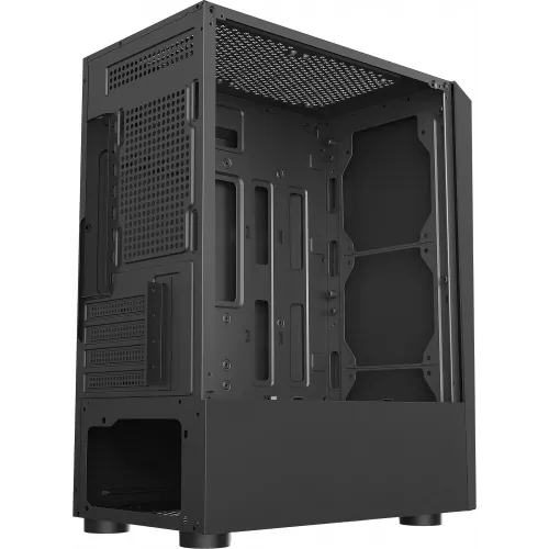 Корпус Bloody BD-CC102F черный без БП mATX 4x120mm 2xUSB2.0 1xUSB3.0 audio bott PSU