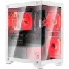 Корпус Bloody BD-CC103 белый без БП mATX 7x120mm 1xUSB2.0 1xUSB3.0 audio bott PSU