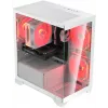 Корпус Bloody BD-CC103 белый без БП mATX 7x120mm 1xUSB2.0 1xUSB3.0 audio bott PSU