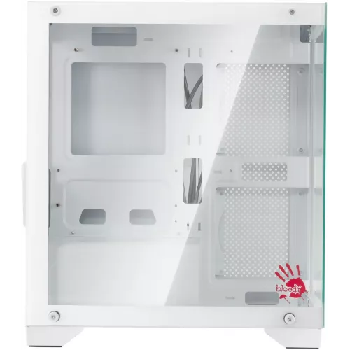 Корпус Bloody BD-CC103 белый без БП mATX 7x120mm 1xUSB2.0 1xUSB3.0 audio bott PSU