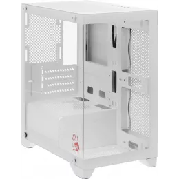 Корпус Bloody BD-CC103 белый без БП mATX 7x120mm 1xUSB2.0 1xUSB3.0 audio bott PSU